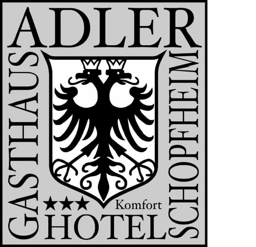 Hotel-Gasthaus Adler Шопфхайм Екстериор снимка